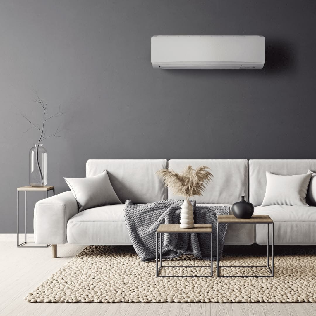 Sistema multi-split instalado en vivienda de Madrid